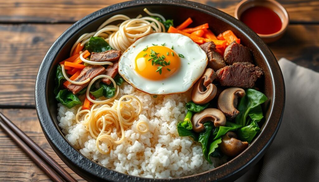 Bibimbap Zubereitung