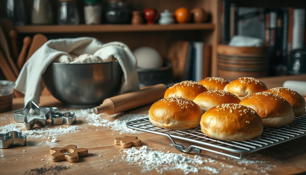 Burger Buns backen