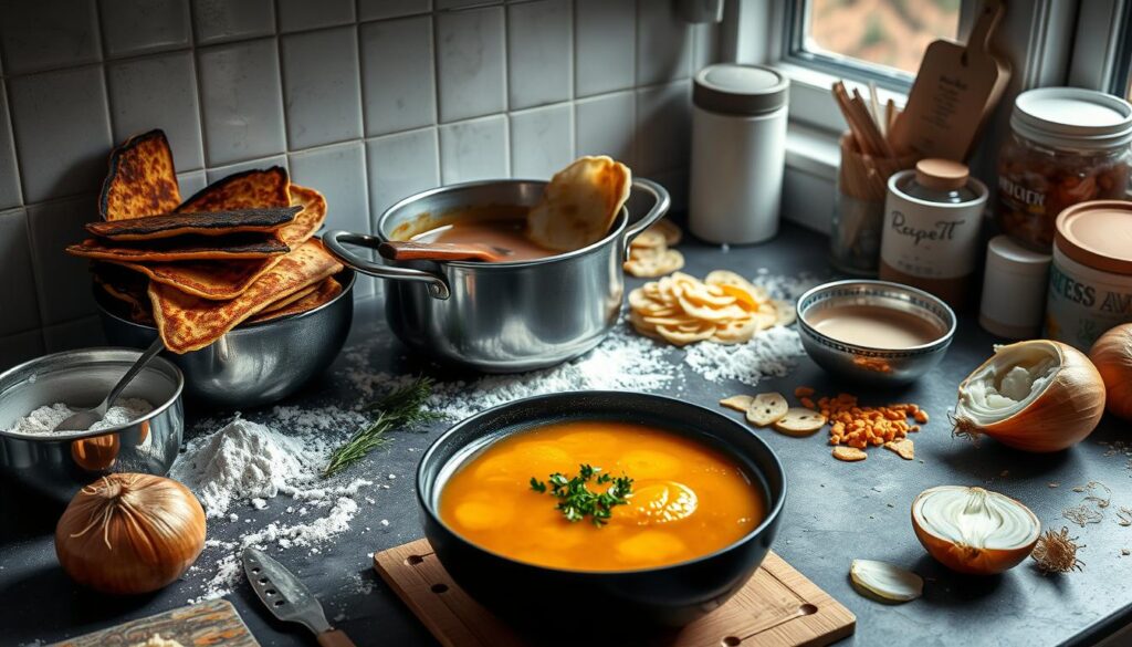 Fehler bei der Zubereitung Frittatensuppe