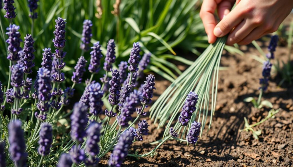 Lavendel Teilung