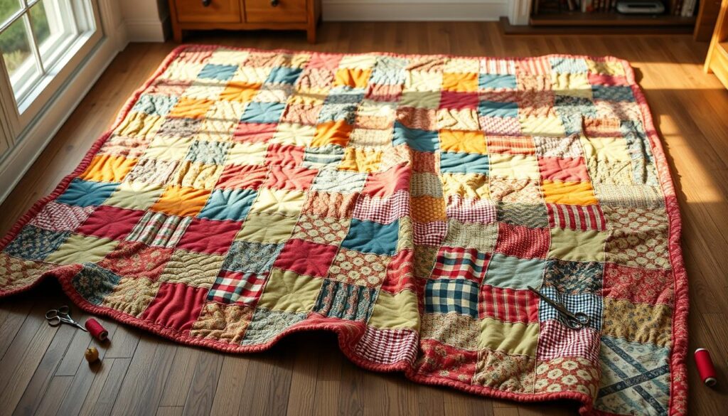 Patchwork-Decke