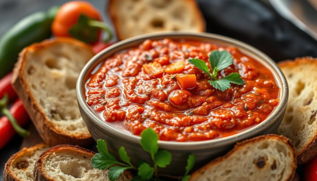 Rezept für Ajvar (Paprika-Auberginen-Aufstrich)