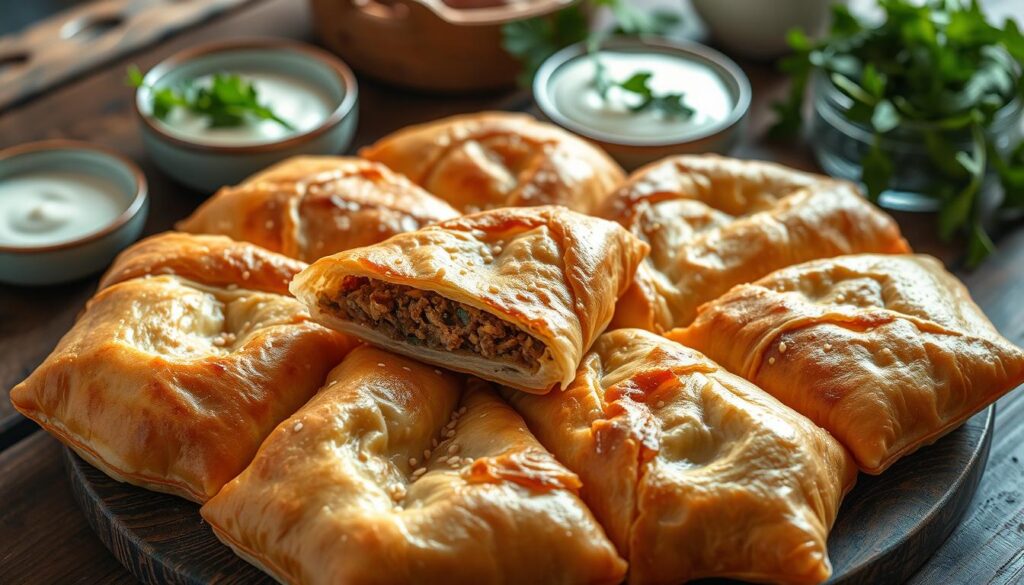 Rezept für Burek (gefüllter Blätterteig)