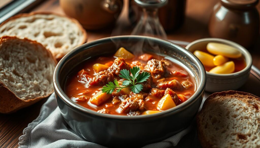 Rezept für Gulasch (österreichische Variante)