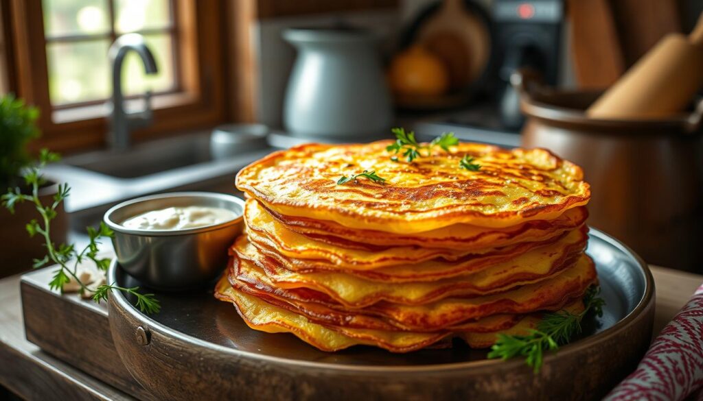 Rezept für Kljukuša (Kartoffelpuffer-Auflauf)