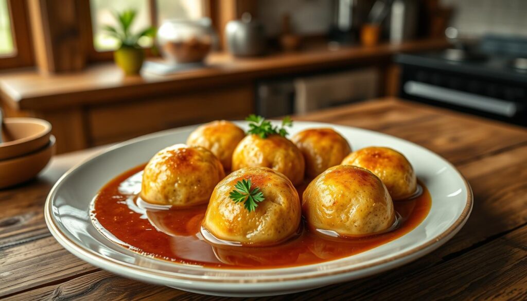 Rezept für Knödel (Semmelknödel)