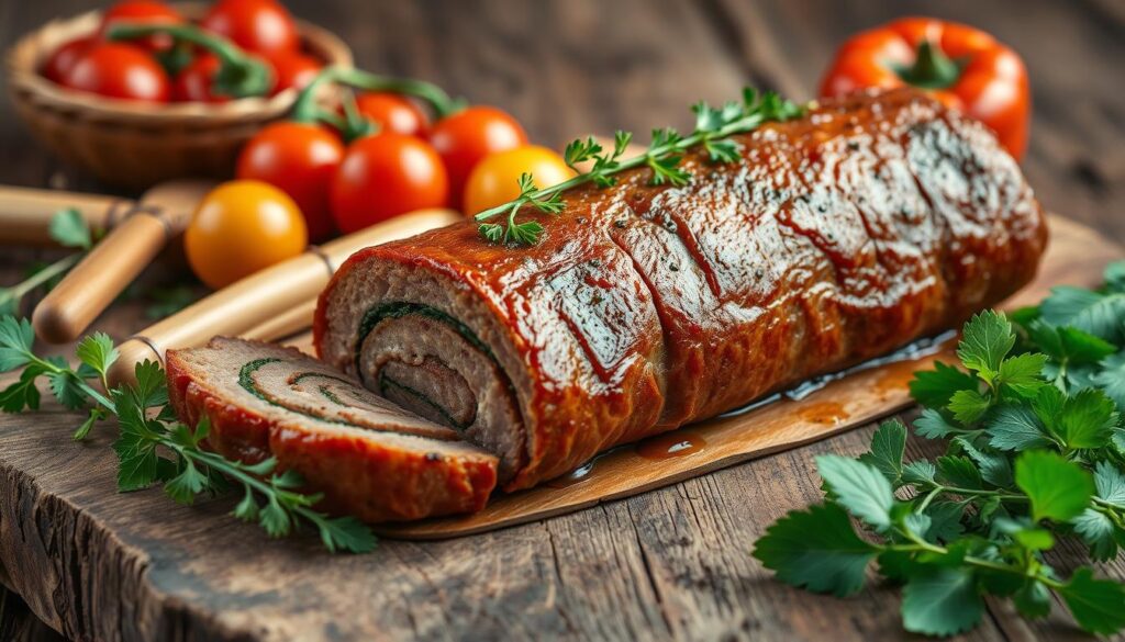 Rezept für Rolat od Mesa (Fleischrolle)