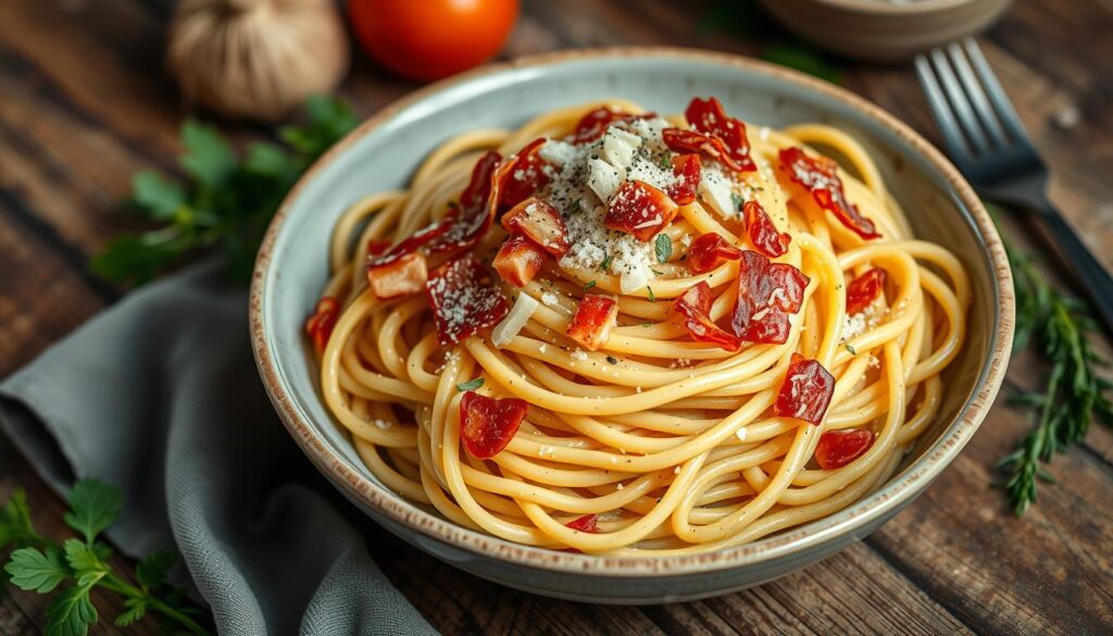 Rezept für Spaghetti Carbonara