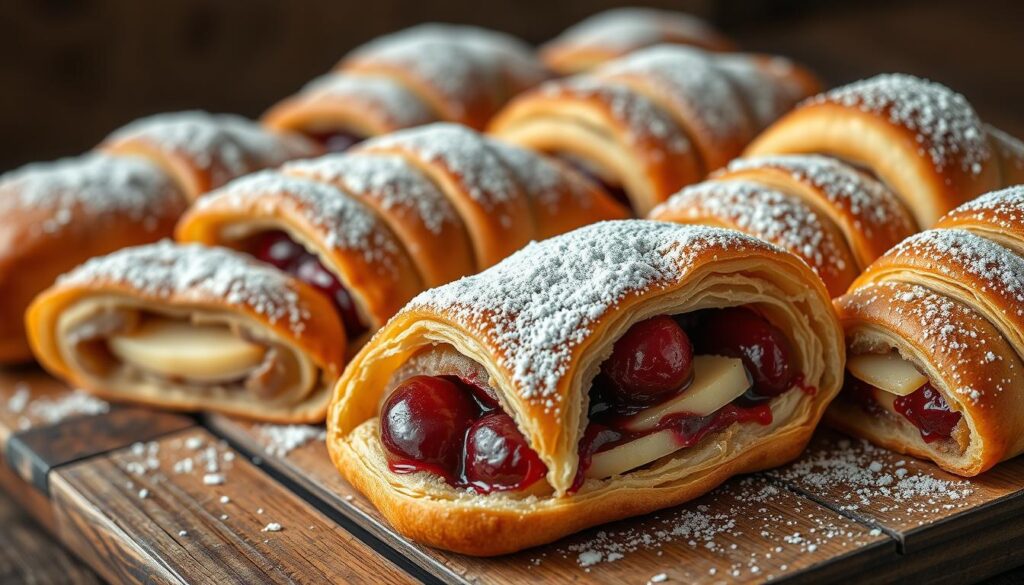 Rezept für Štrudla (Strudel mit verschiedenen Füllungen)