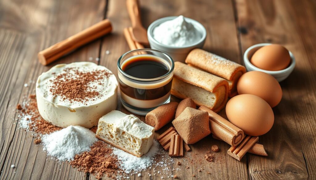 Tiramisu Zutaten