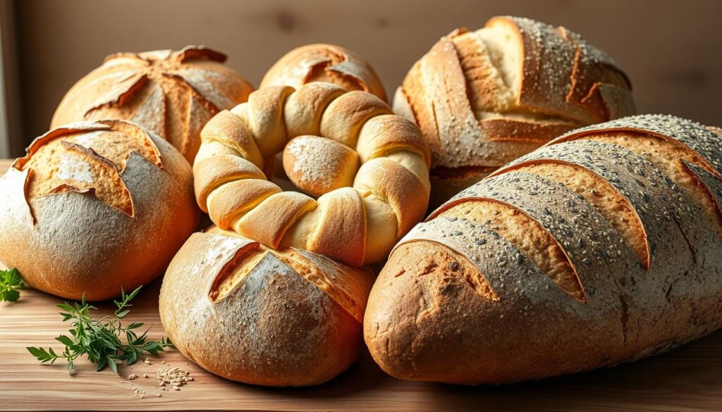 Variationen des Sauerteigbrotes