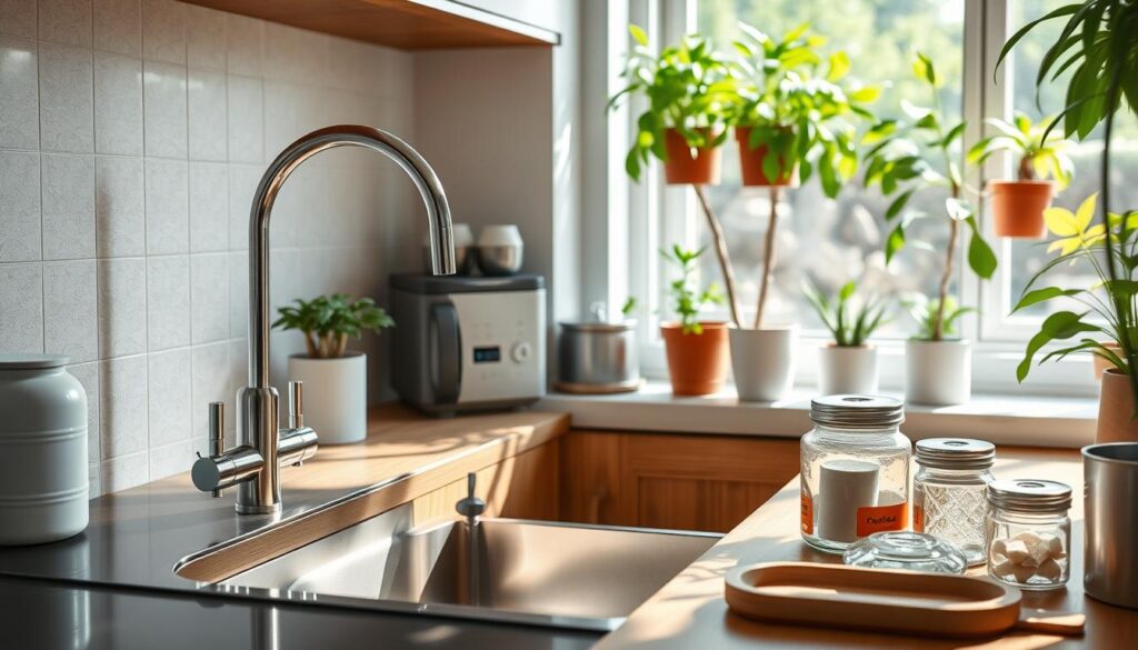 Wassersparen in der Küche