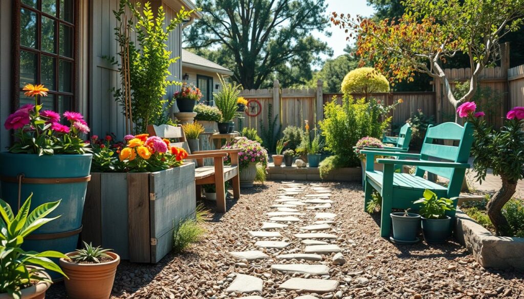 garten gestalten mit wenig geld