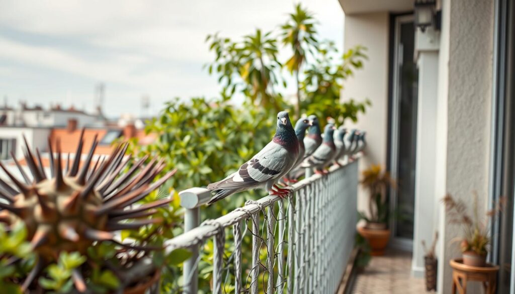 taubenabwehr balkon