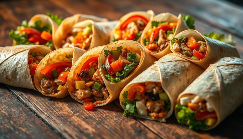 Kreative Wrap-Variationen Kreative Wrap-Variationen