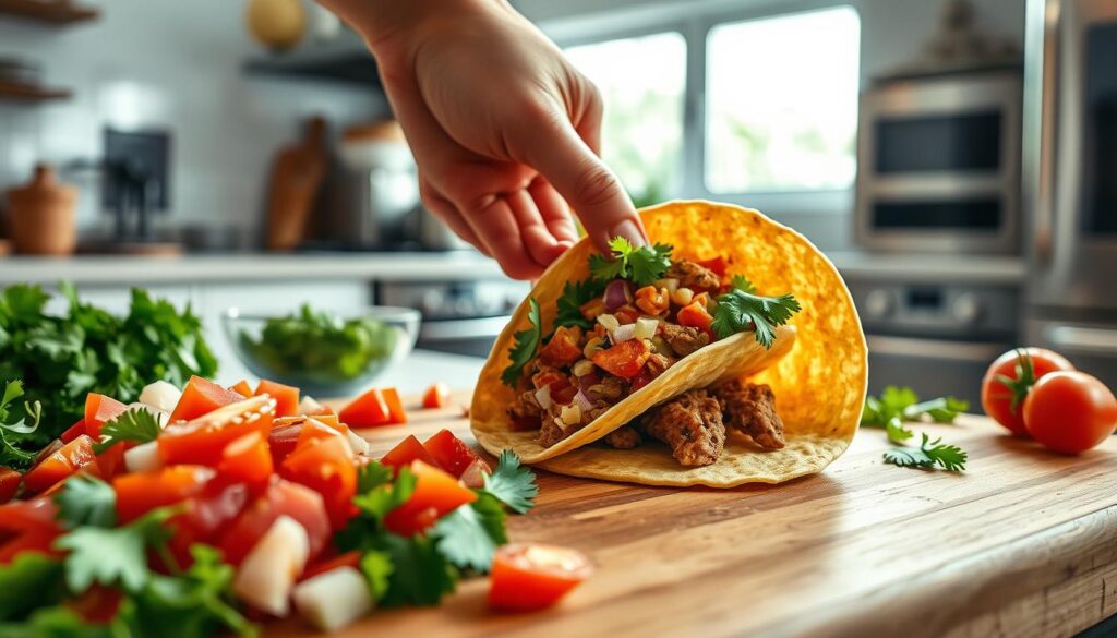 Taco Zubereitung